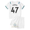 Maglia ufficiale Manchester City Phil Foden 47 Trasferta 2021-22 per Bambino